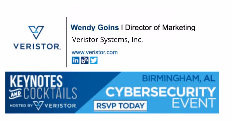 Veristor Systems promotional banner - Technology solutions and services advertisement