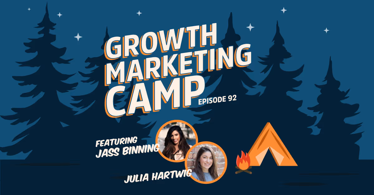 Podcast thumbnail: Build a Demand Gen Powerhouse & Track Marketing Success with Julia Hartwig - Episode 92