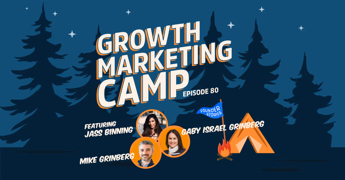Podcast thumbnail: From Surviving to Thriving - Proofpoint Marketing Origin Story with Gaby & Mike Grinberg - Episode 80