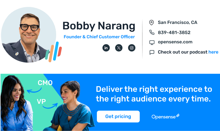 Accelerate pipeline email signature banner - Deliver pricing