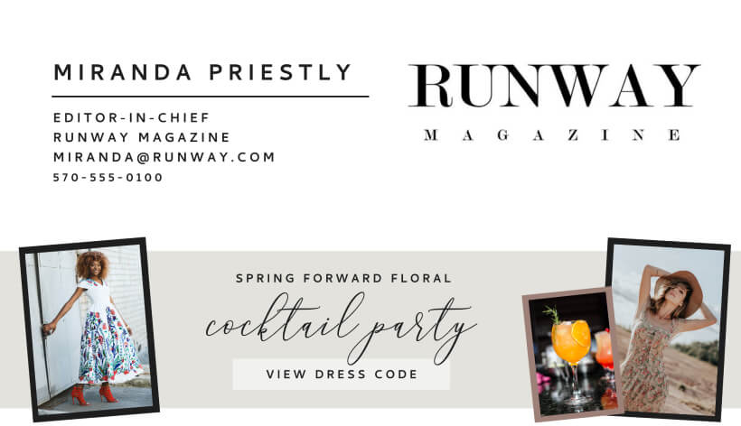 Inspire employee engagement email signature banner - Devil Wears Prada themed employee promotion